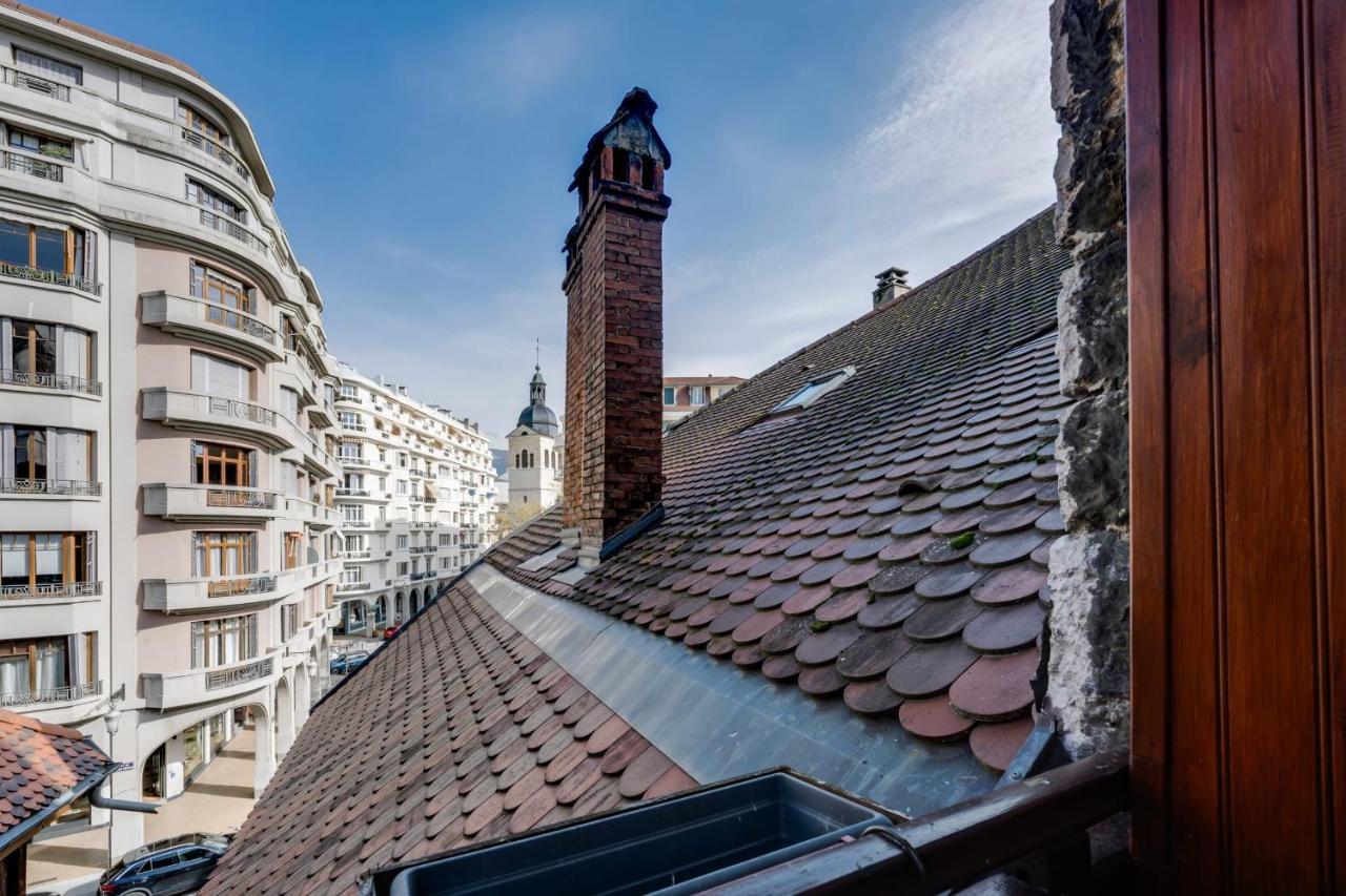 La Tour Du Lac - Beautiful Apartment In The Heart Of Annecy Exteriör bild